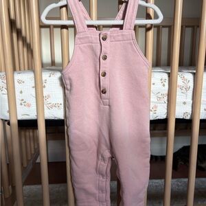 Old Navy Soft Pink Kids Overalls